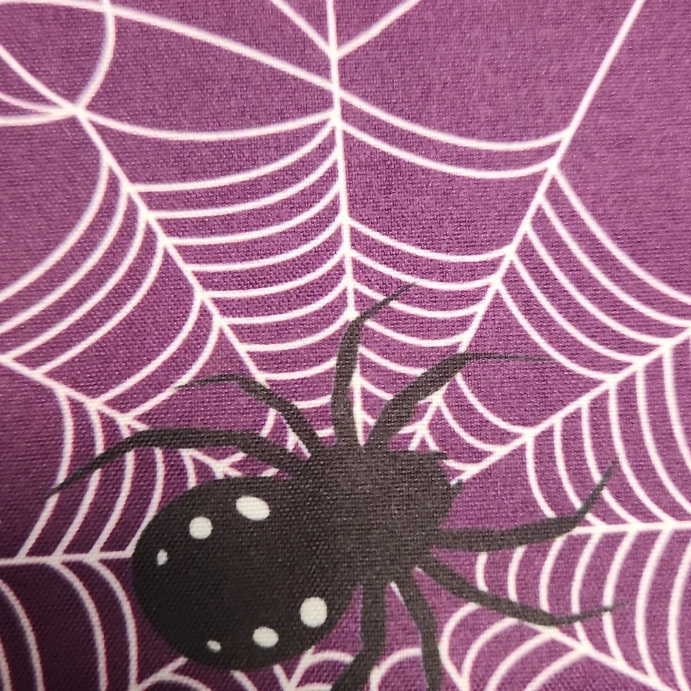 Purple Spider Web Pet Bandana